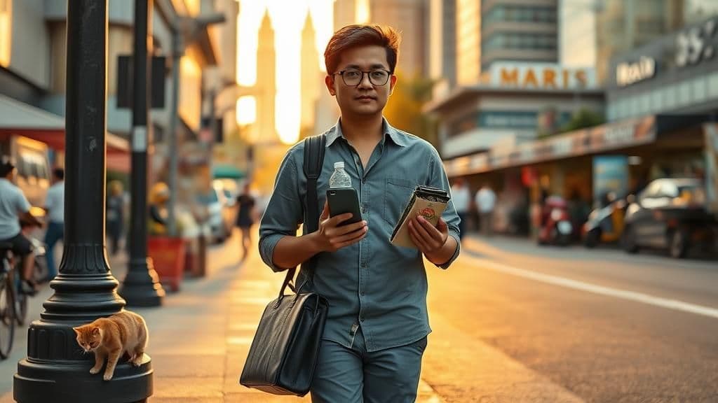 Makanan sihat untuk orang sibuk di Kuala Lumpur