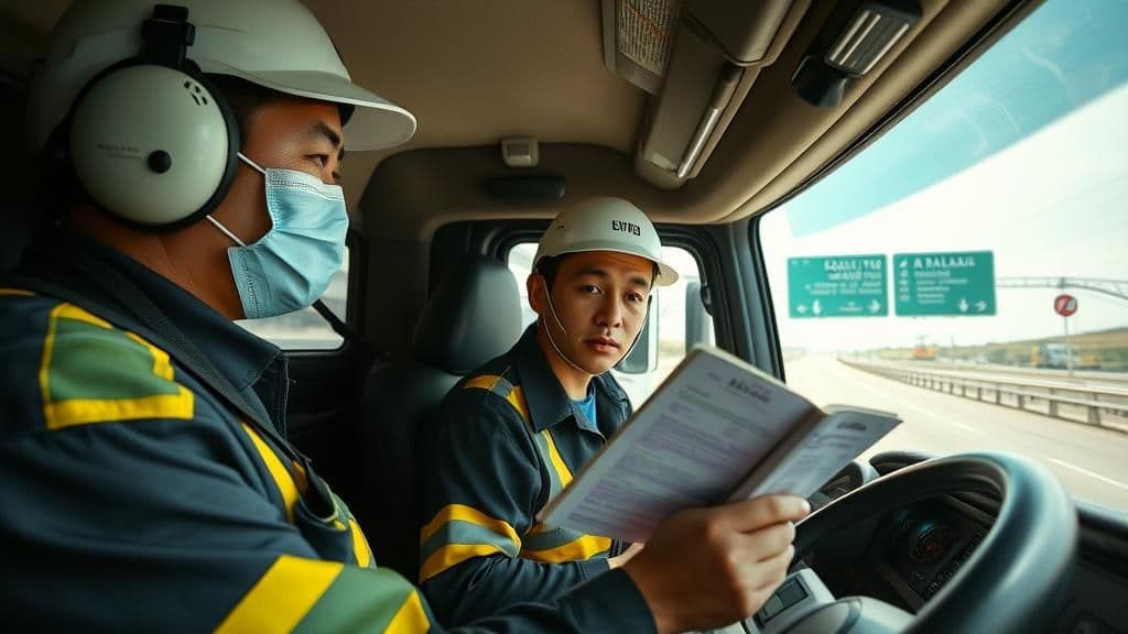 Lori besar jalan raya Malaysia