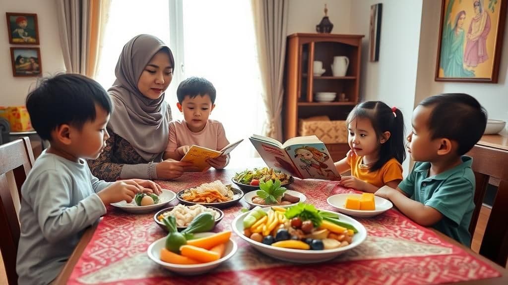Makanan sihat untuk keluarga Malaysia
