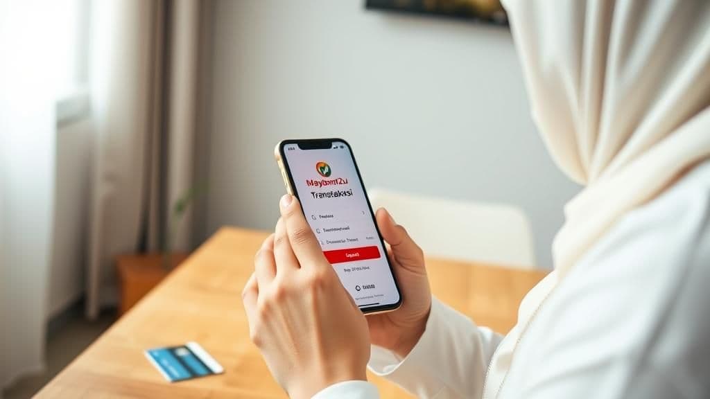 Aplikasi Bank Malaysia paling mudah guna