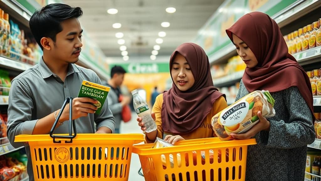 Kurangkan gula dalam diet harian