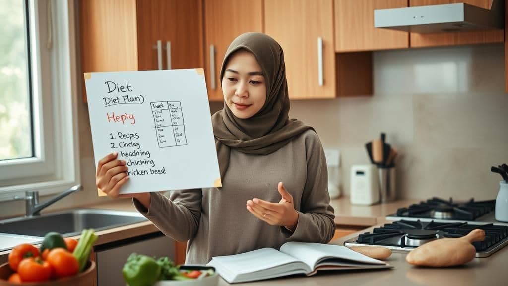 Kurangkan berat badan dengan diet biasa