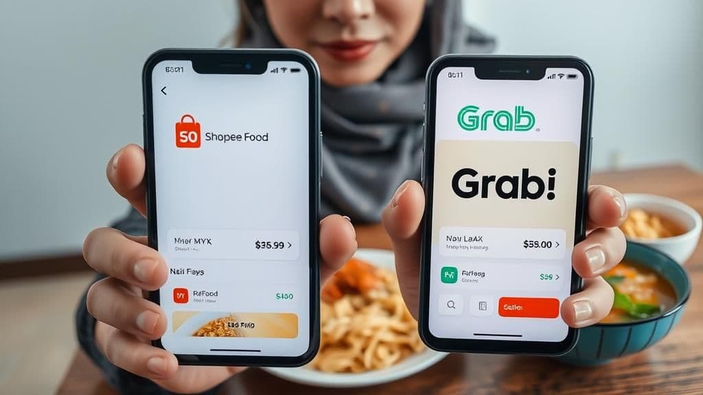 Shopee food vs grabfood: mana lebih