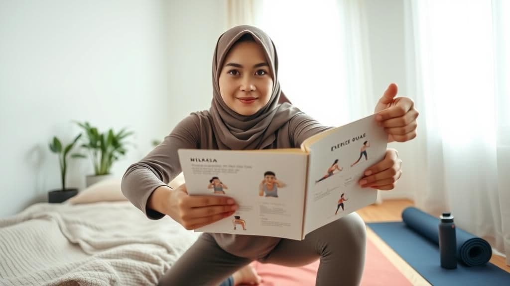 Kurangkan berat badan dengan senaman rumah