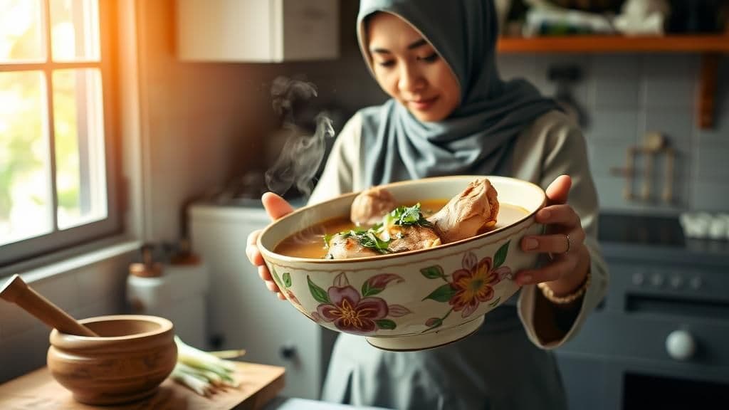 Resepi Sup Ayam Perlu Malaysia