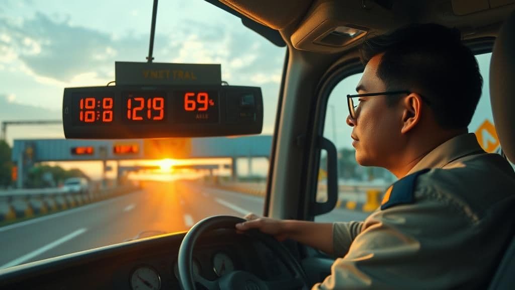 Lori berat highway plus tol charges