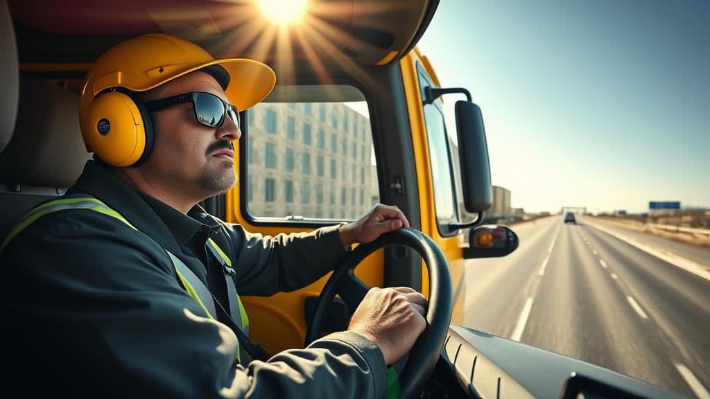 Kenderaan berat di plus highway