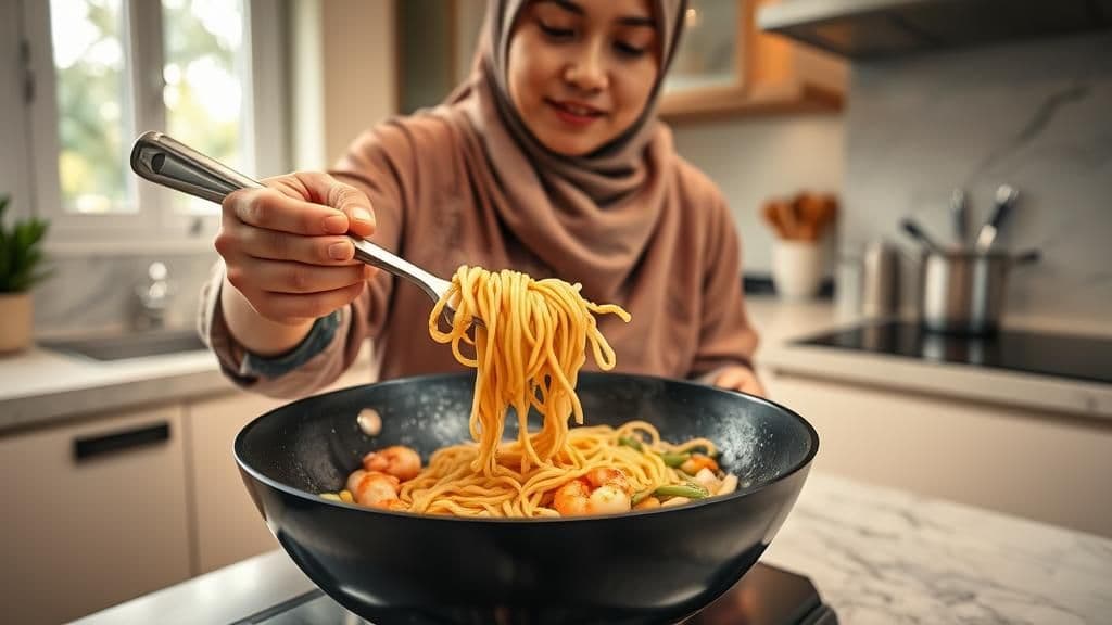 Mee goreng mamak style kat rumah