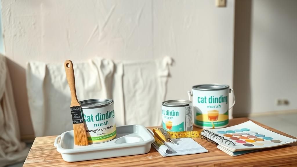 1. cat dinding murah di mr