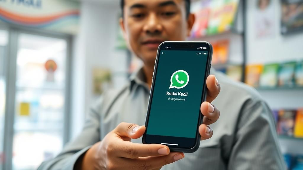 Whatsapp business untuk kedai kecil