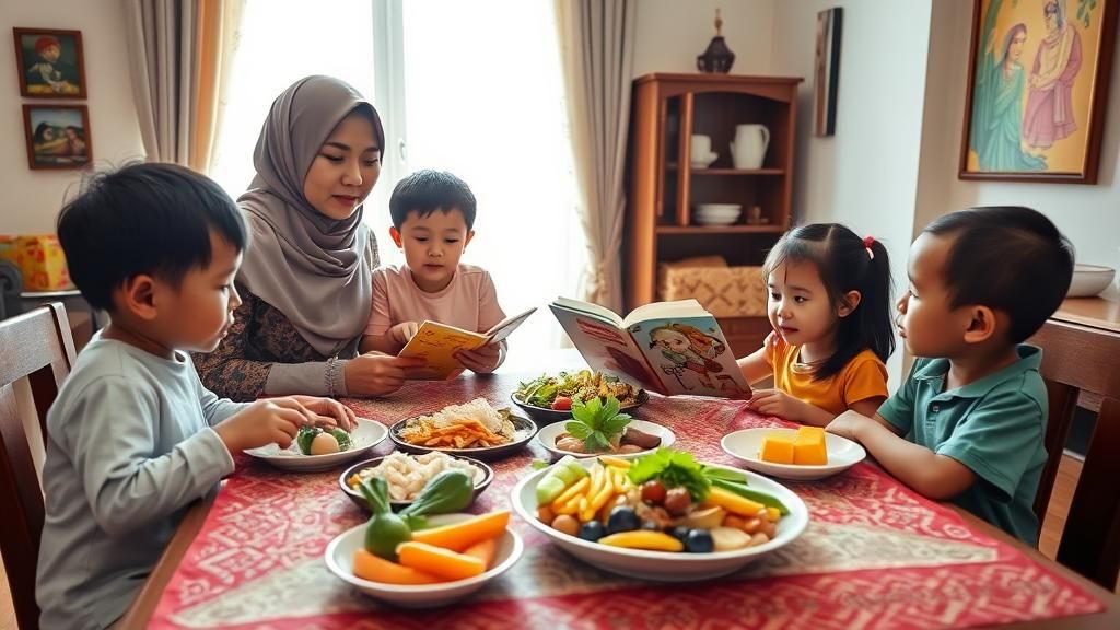 Makanan sihat untuk keluarga Malaysia