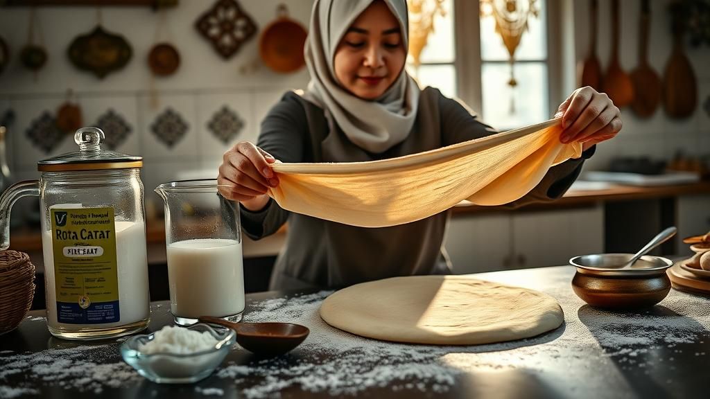 Roti canai lembut resepi asli