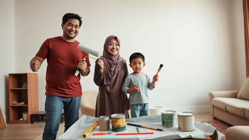 Diy rumah Malaysia budget friendly